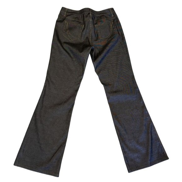 The Look By Randolph Duke Womens Charcoal Bootcut Flair Jeans 10 Lightweight EUC - Picture 4 of 6